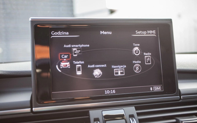 Audi A7 cena 134900 przebieg: 139600, rok produkcji 2017 z Goniądz małe 631